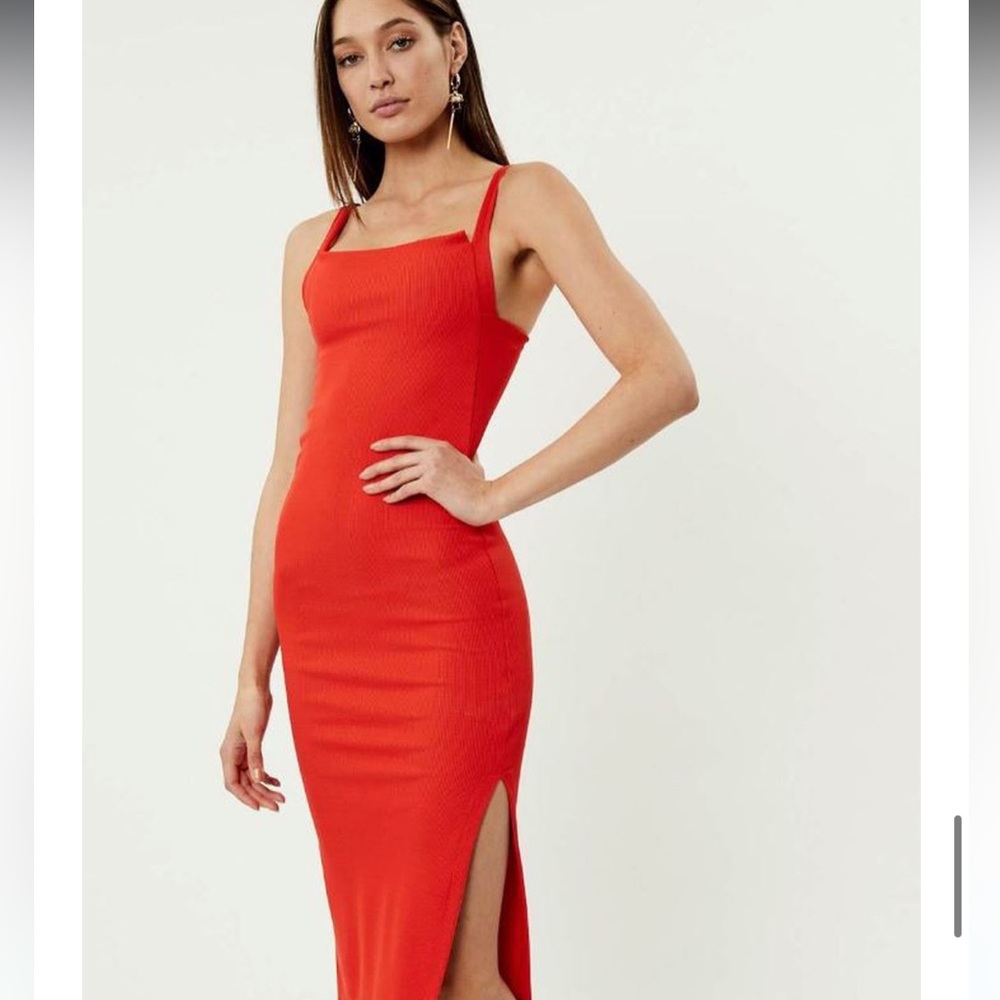 NWOT Christopher Esber Vermillion Tank dress